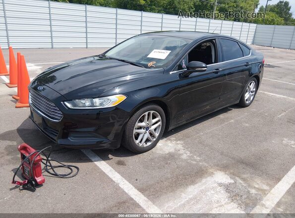 3FA6P0H74GR402952 2016 FORD FUSION Black Vista tres cuartos delantera izquierda