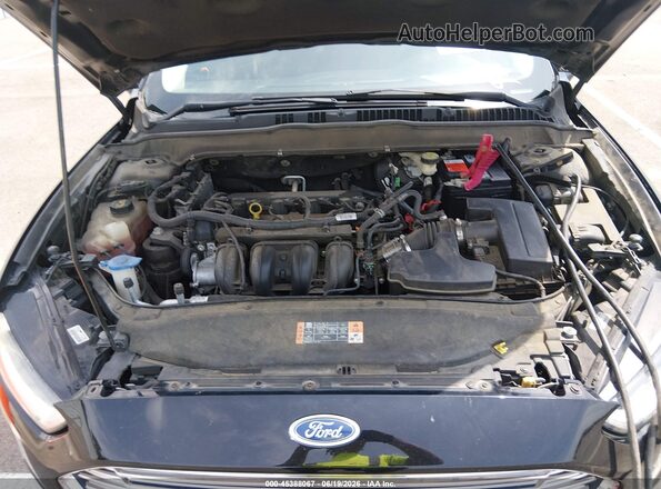 3FA6P0H74GR402952 2016 FORD FUSION Black Vista trasera
