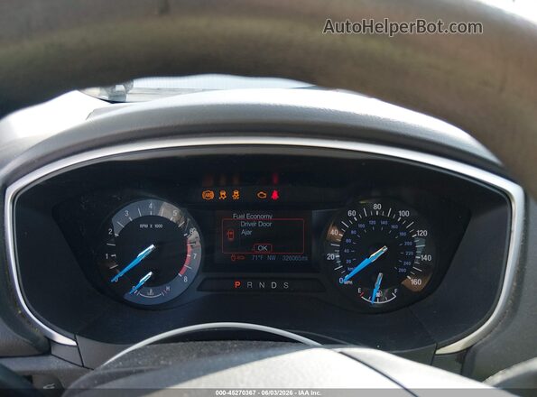 3FA6P0H74GR404233 2016 FORD FUSION Серебряный Вид задних сидений