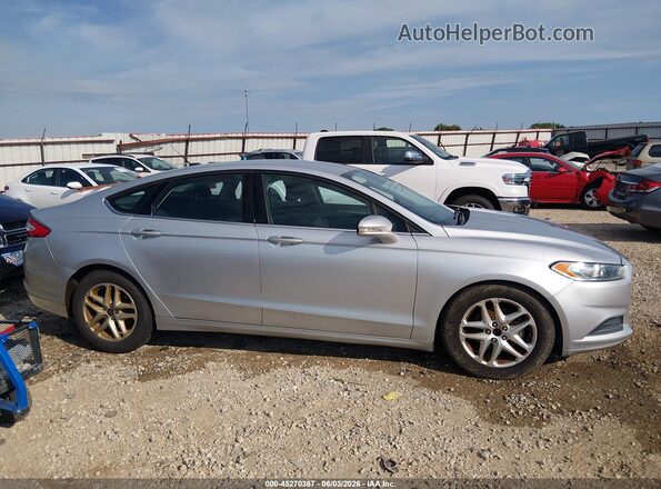 3FA6P0H74GR404233 2016 FORD FUSION Серебряный Вид задней части салона