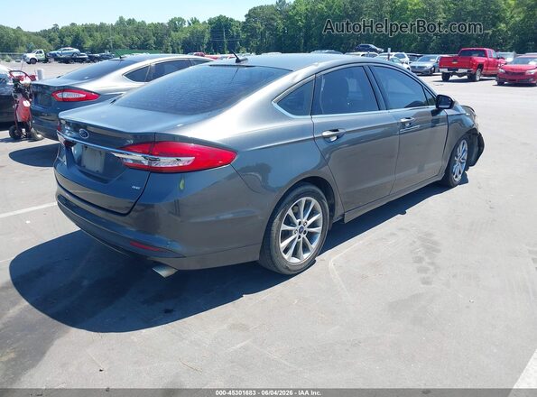 3FA6P0H74HR346710 2017 FORD FUSION Gray Tył prawy