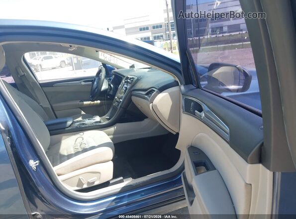 3FA6P0H74JR109639 2018 FORD FUSION Blue Սալոնի դիմացի տեսք