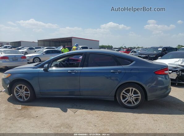 3FA6P0H74JR109639 2018 FORD FUSION Blue Սալոնի 360 աստիճան տեսք