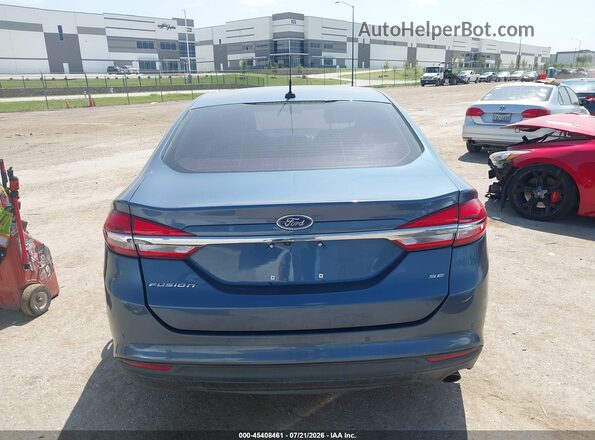 3FA6P0H74JR109639 2018 FORD FUSION Blue 