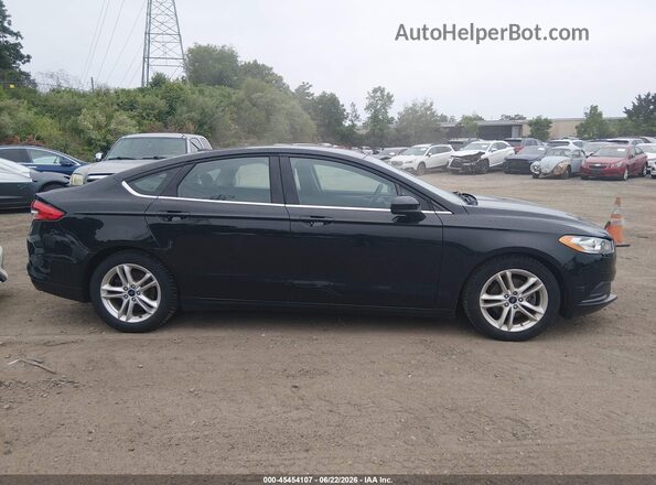 3FA6P0H74JR174099 2018 FORD FUSION Black Vista interior trasera
