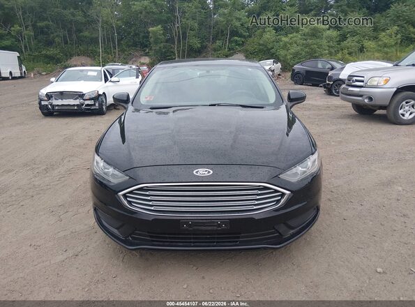 3FA6P0H74JR174099 2018 FORD FUSION Black Vista del cuadro de instrumentos