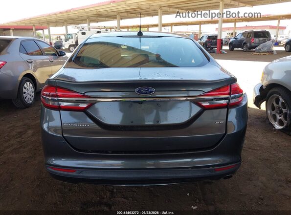 3FA6P0H74JR178332 2018 FORD FUSION Серый 