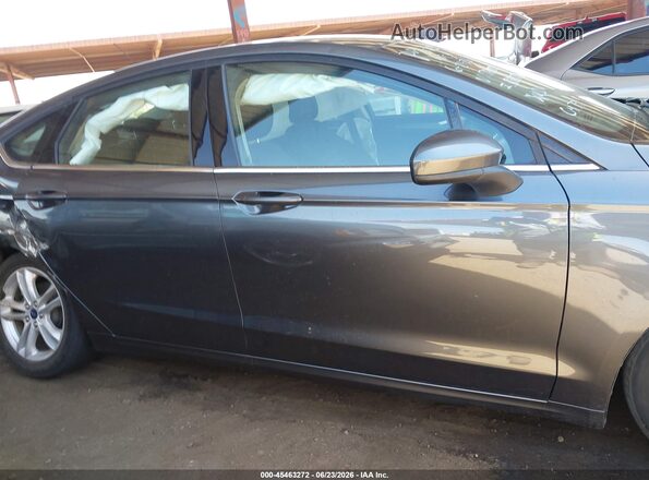 3FA6P0H74JR178332 2018 FORD FUSION Серый Вид щитка приборов