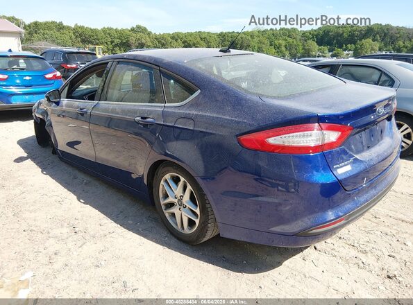 3FA6P0H75GR111408 2016 FORD FUSION Blue Trasero izquierdo