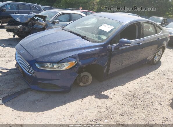 3FA6P0H75GR111408 2016 FORD FUSION Blue Vista tres cuartos delantera izquierda