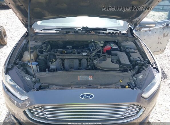 3FA6P0H75GR121274 2016 FORD FUSION Gray Vista trasera
