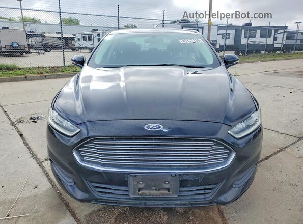 3FA6P0H75GR148135 2016 FORD FUSION Black 