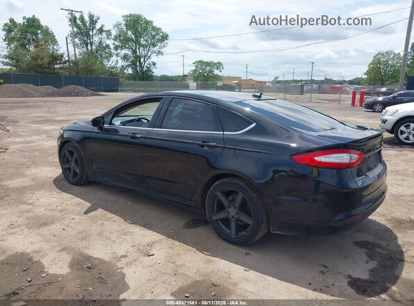 3FA6P0H75GR167199 2016 FORD FUSION Black უკანა მარცხენა