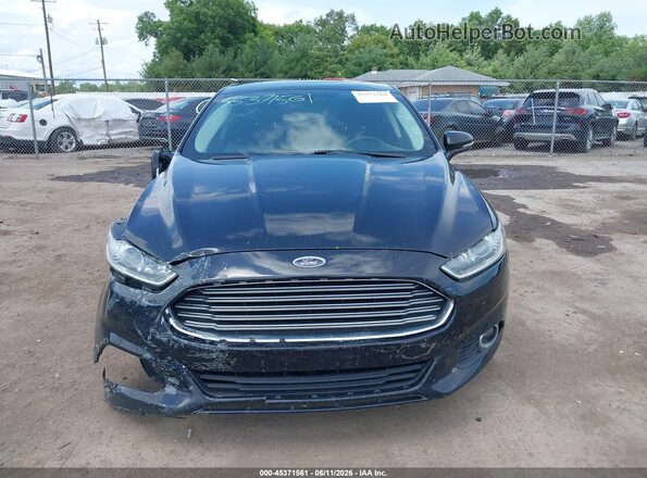 3FA6P0H75GR167199 2016 FORD FUSION Black უკანა სალონის ხედი