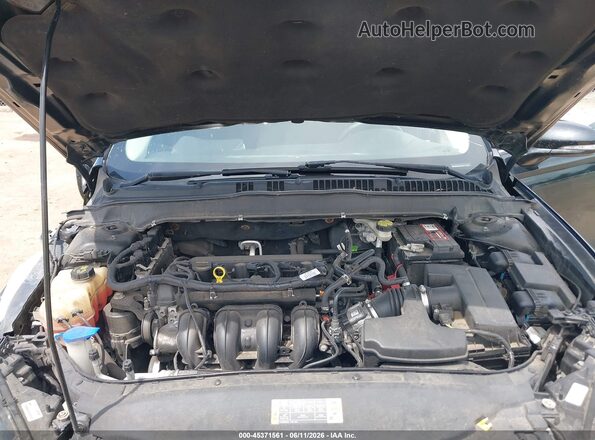 3FA6P0H75GR167199 2016 FORD FUSION Black უკანა ხედი
