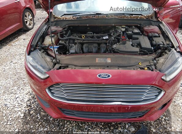 3FA6P0H75GR274642 2016 FORD FUSION Maroon Հետևի տեսք