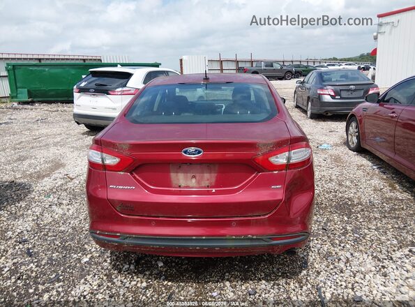 3FA6P0H75GR274642 2016 FORD FUSION Maroon 