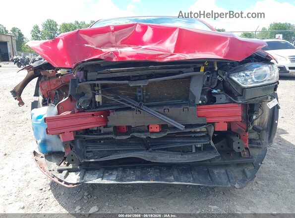 3FA6P0H75GR326089 2016 FORD FUSION Red Widok z przodu