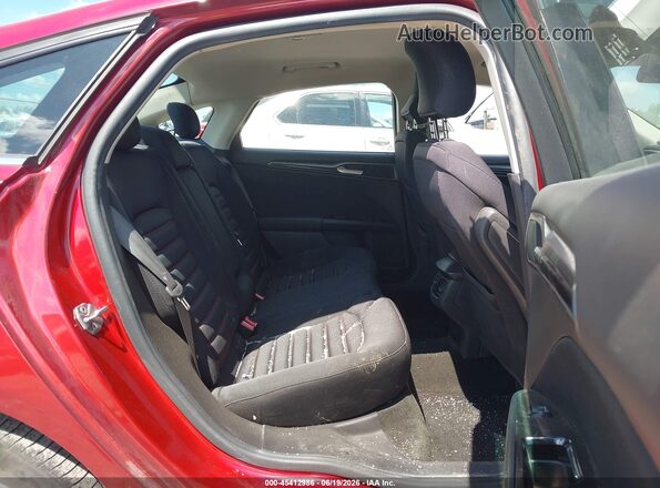3FA6P0H75GR326089 2016 FORD FUSION Red Widok naklejki z numerem VIN