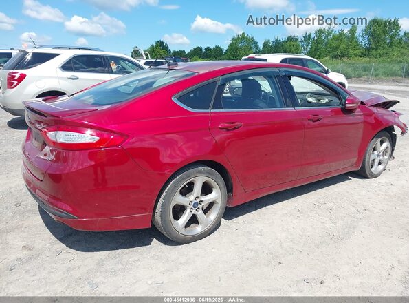 3FA6P0H75GR326089 2016 FORD FUSION Red Tył prawy
