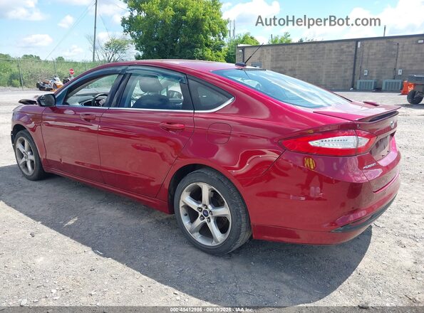 3FA6P0H75GR326089 2016 FORD FUSION Red Tył lewy