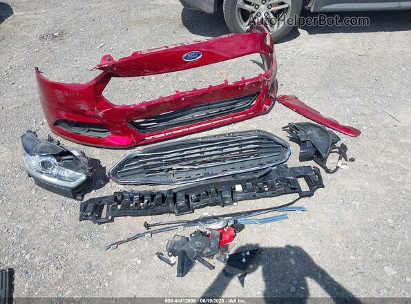 3FA6P0H75GR326089 2016 FORD FUSION Red Widok zestawu wskaźników
