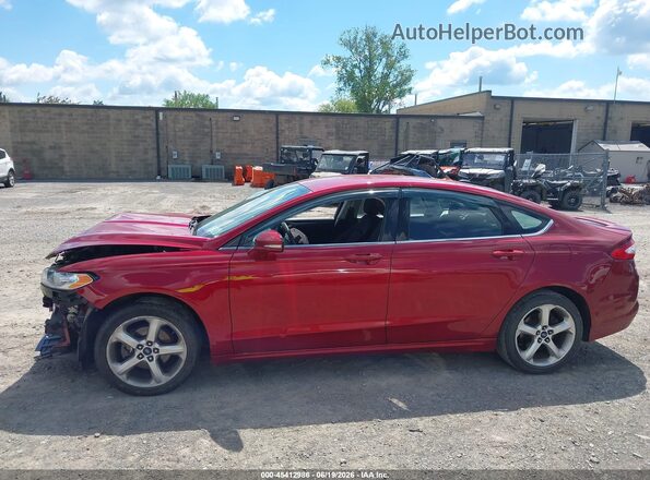 3FA6P0H75GR326089 2016 FORD FUSION Red 