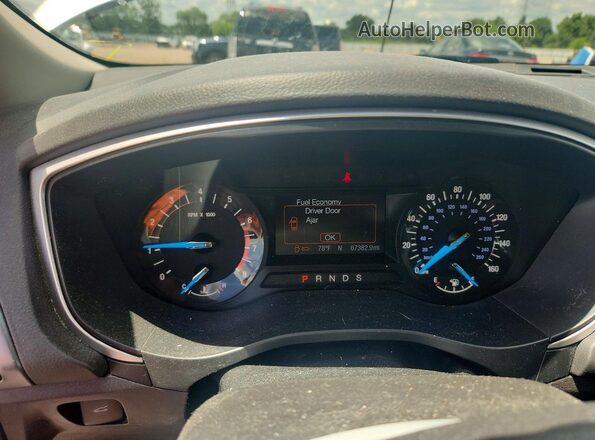 3FA6P0H75GR334130 2016 FORD FUSION Silver Սարքավորումների վահանակի տեսք
