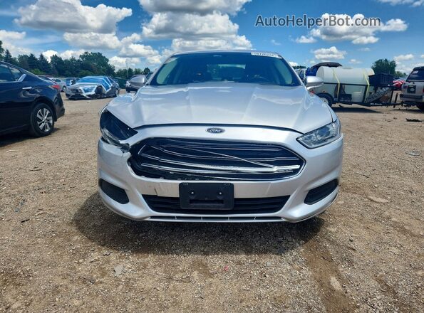 3FA6P0H75GR334130 2016 FORD FUSION Silver Դիմացի տեսք