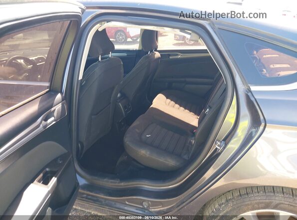 3FA6P0H75HR397391 2017 FORD FUSION Gray Widok naklejki z numerem VIN