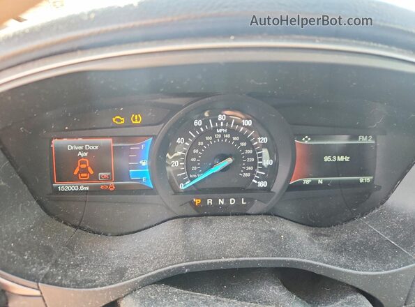 3FA6P0H75JR113344 2018 FORD FUSION Черный Вид щитка приборов
