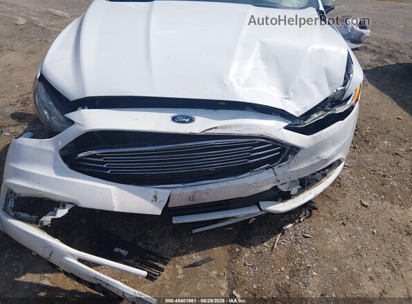 3FA6P0H75JR266337 2018 FORD FUSION Белый Вид спереди