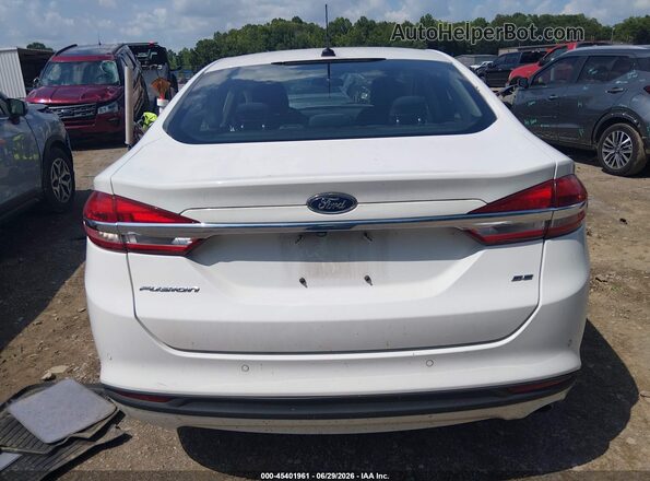 3FA6P0H75JR266337 2018 FORD FUSION Белый 