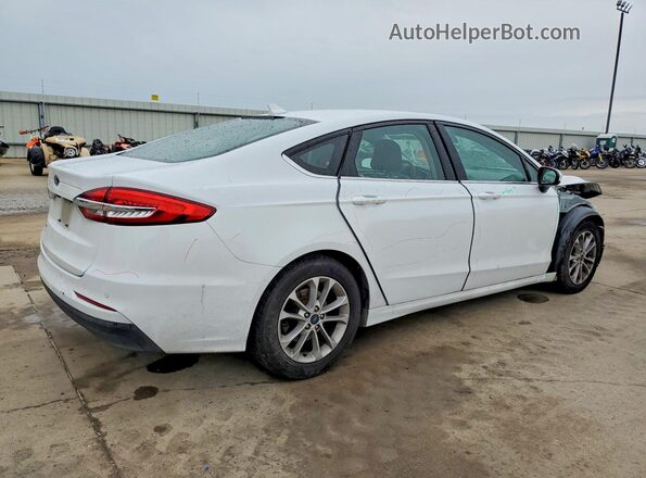 3FA6P0H75LR129126 2020 FORD FUSION White Задня права чверть
