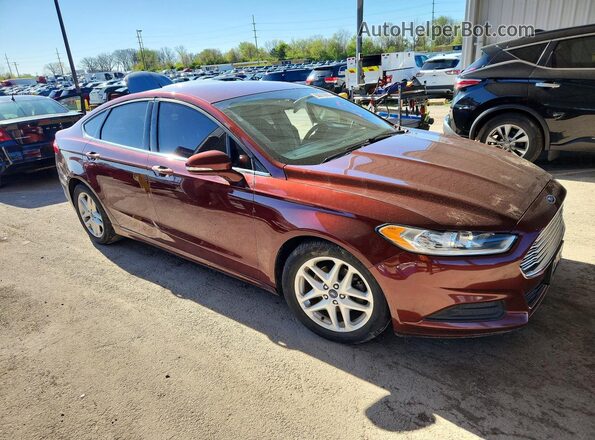 3FA6P0H76GR113197 2016 FORD FUSION Brown 