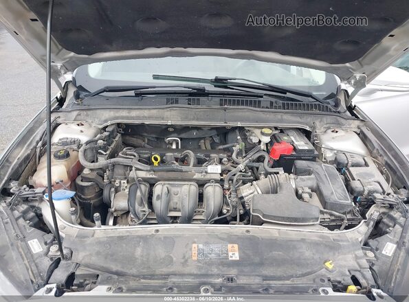 3FA6P0H76GR123972 2016 FORD FUSION Silver Rear view