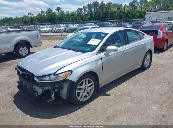 3FA6P0H76GR254366 2016 FORD FUSION Silver წინა მარცხენა ხედი სამი მეოთხედიდან