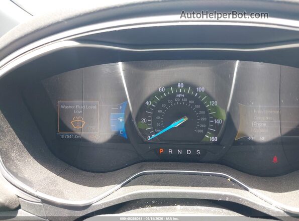 3FA6P0H76GR254366 2016 FORD FUSION Silver უკანა სავარძლების ხედი