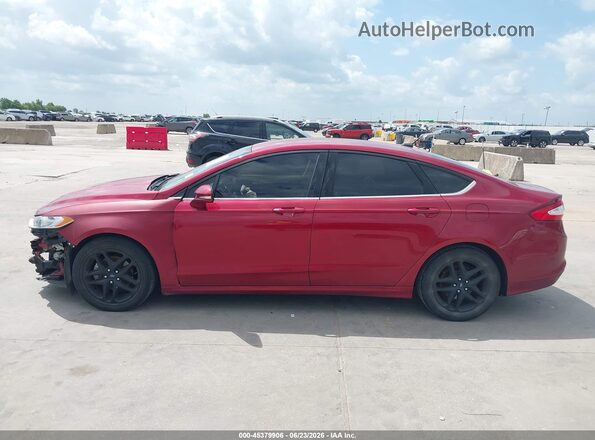 3FA6P0H76GR320382 2016 FORD FUSION Burgundy 