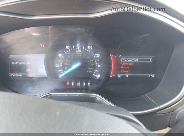 3FA6P0H76GR328952 2016 FORD FUSION White Widok tylnych siedzeń
