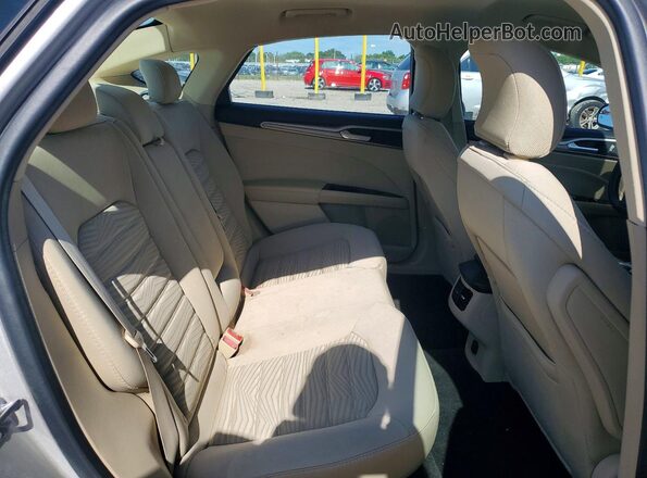3FA6P0H76GR334041 2016 FORD FUSION Silver Հետևի նստատեղերի տեսք