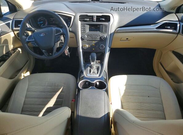 3FA6P0H76GR334041 2016 FORD FUSION Silver Առջևի վահանակի տեսք