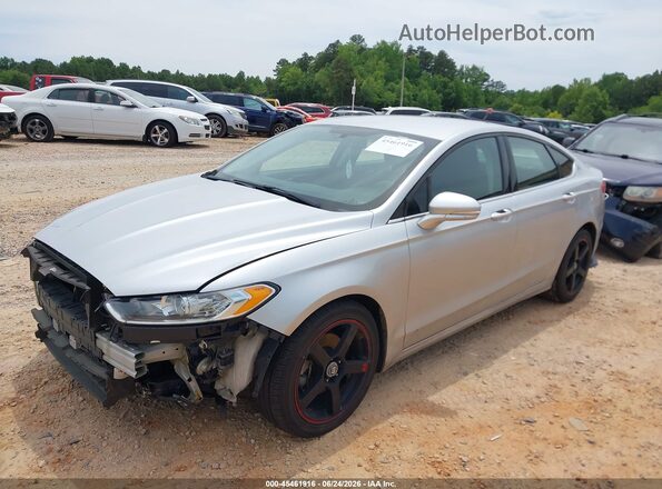 3FA6P0H76GR375785 2016 FORD FUSION Silver წინა მარცხენა ხედი სამი მეოთხედიდან