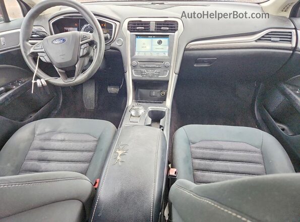 3FA6P0H76HR200017 2017 FORD FUSION Maroon Առջևի վահանակի տեսք