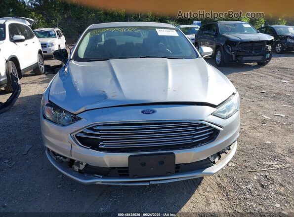 3FA6P0H76HR359247 2017 FORD FUSION Silver წინა პანელის ხედი