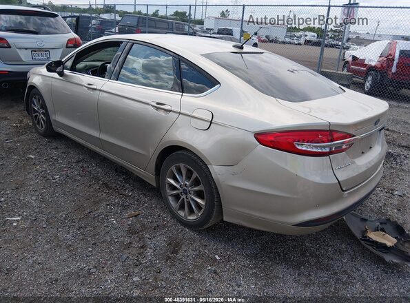 3FA6P0H76HR372533 2017 FORD FUSION Коричневый Задняя левая четверть