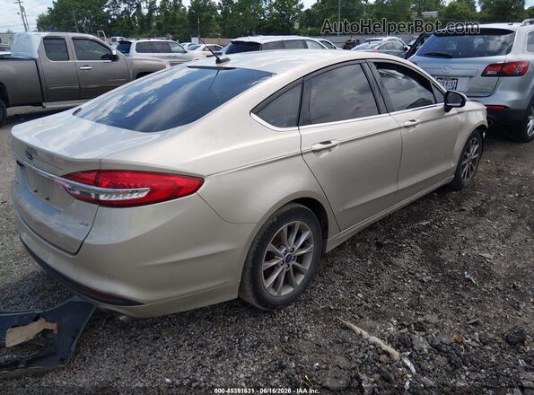 3FA6P0H76HR372533 2017 FORD FUSION Коричневый Задняя правая четверть