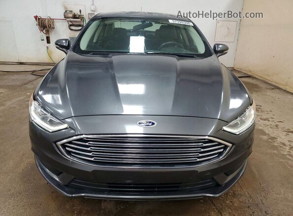 3FA6P0H76HR396220 2017 FORD FUSION Серый Вид спереди