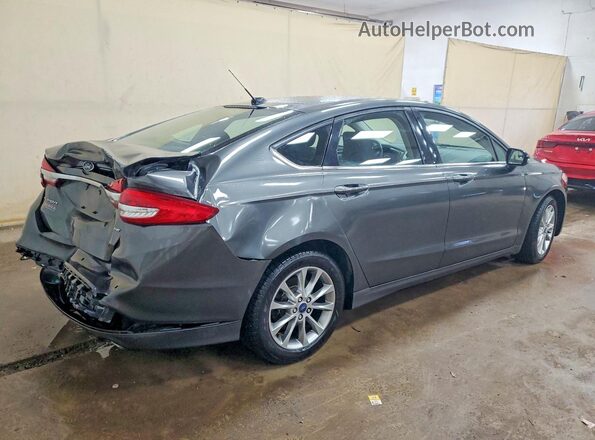 3FA6P0H76HR396220 2017 FORD FUSION Серый Задняя правая четверть