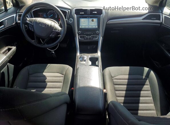 3FA6P0H76HR396220 2017 FORD FUSION Серый Вид панели приборов